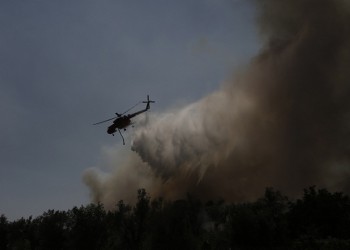 Πυρκαγιά στα Στύρα Ευβοίας – Καίει δασική έκταση 2
