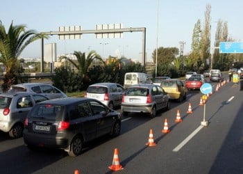Κυκλοφοριακές ρυθμίσεις στη λεωφόρο Ποσειδώνος λόγω έργων