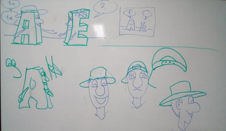 Παιδιά κάθε ηλικίας σκιτσάρουν στα ποντιακά μετά την άρση των μέτρων