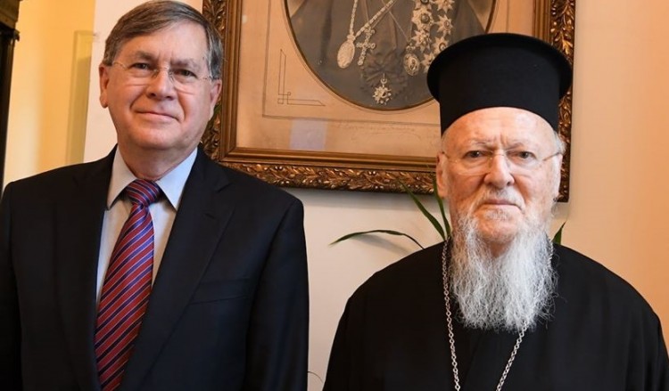 Στο Οικουμενικό Πατριαρχείο σήμερα ο πρεσβευτής των ΗΠΑ στην Άγκυρα