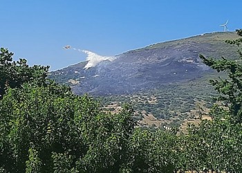 Σε ύφεση η φωτιά στην Κάρυστο – Διερευνάται το ενδεχόμενο του εμπρησμού