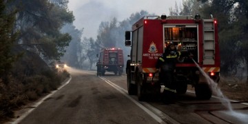 Δασική πυρκαγιά στη Σιθωνία Χαλκιδικής (βίντεο) 2