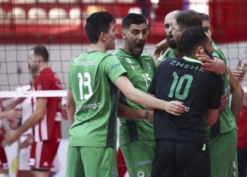 Ολυμπιακός-Παναθηναϊκός 0-3: «Πράσινο» προβάδισμα για τον τίτλο στο βόλεϊ (βίντεο)