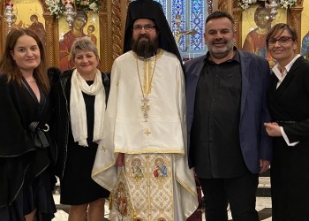 Η Ποντιακή Εστία Μελβούρνης στη χειροτονία του αρχιμανδρίτη Χριστόφορου Κρικέλη