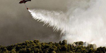 Φωτιά στο Δίστομο Βοιωτίας 2