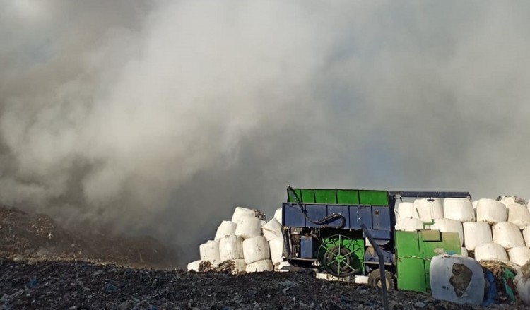 Κέρκυρα: Φωτιά στον ΧΥΤΑ στο Τεμπλόνι, η δεύτερη σε έναν μήνα