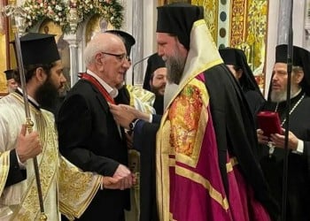 Όταν ο Μητροπολίτης Νέας Ιωνίας είχε τιμήσει τον Μικρασιάτη Χάρη Σαπουντζάκη