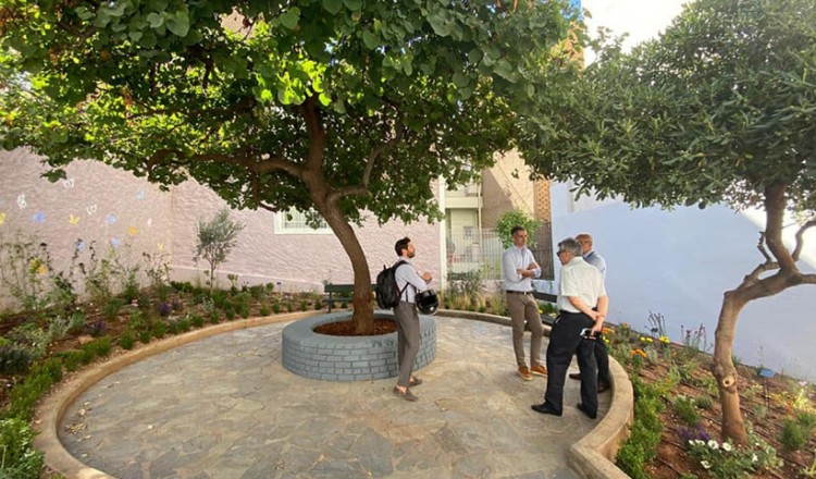 Στην Άνω Κυψέλη το πρώτο «πάρκο τσέπης» της Αθήνας (φωτο)