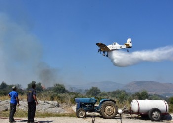 Φωτιές σε Κεφαλονιά και Ηλεία