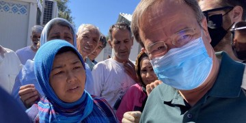 Επεισοδιακή η επίσκεψη Γερμανού πολιτικού στη Λέσβο