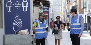 Υποχρεωτική η χρήση μάσκας στην περιφέρεια των Βρυξελλών
