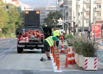 Μίκρυνε ο «Μεγάλος Περίπατος» της Αθήνας (φωτο)