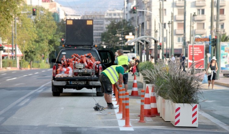 Μίκρυνε ο «Μεγάλος Περίπατος» της Αθήνας (φωτο)