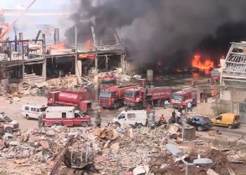 Λίβανος: Νέα φωτιά στη Βηρυτό μετά τη φονική έκρηξη της 4ης Αυγούστου (βίντεο)