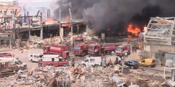 Λίβανος: Νέα φωτιά στη Βηρυτό μετά τη φονική έκρηξη της 4ης Αυγούστου (βίντεο)