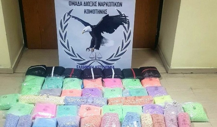 Κατασχέθηκαν 500.000 ναρκωτικά δισκία ecstasy αξίας 10 εκατ. ευρώ