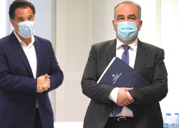 Σε καραντίνα Άδωνις Γεωργιάδης και Νίκος Παπαθάνασης