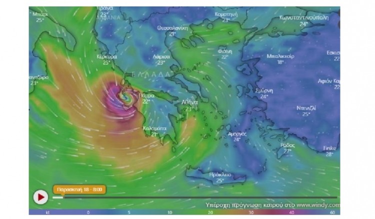Χαρδαλιάς για «Ιανό»: Κρίσιμες οι επόμενες ώρες, πού θα χτυπήσει το νέο μέτωπο