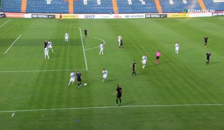 Βαριά ήττα 5-0 της Εθνικής Ελπίδων στην Κροατία