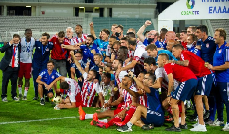 ΑΕΚ-Ολυμπιακός 0-1: Ερυθρόλευκο το Κύπελλο Ελλάδας (βίντεο)