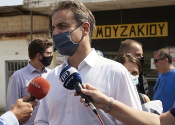 Δέσμευση Μητσοτάκη από την Καρδίτσα για αποζημιώσεις με γρήγορες διαδικασίες σε όσους επλήγησαν από τον «Ιανό»