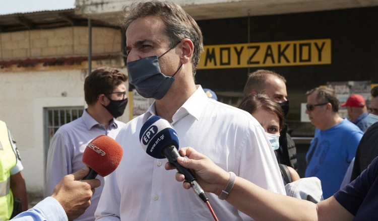 Δέσμευση Μητσοτάκη από την Καρδίτσα για αποζημιώσεις με γρήγορες διαδικασίες σε όσους επλήγησαν από τον «Ιανό»