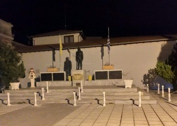 Νέος βανδαλισμός στο μνημείο των Ποντίων στην Αλεξάνδρεια Ημαθίας (βίντεο)