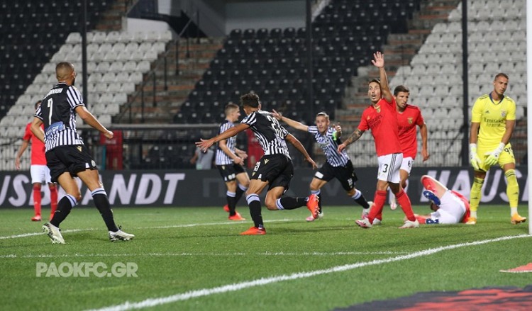 Champions League: ΠΑΟΚ-Μπενφίκα 2-1 (βίντεο)