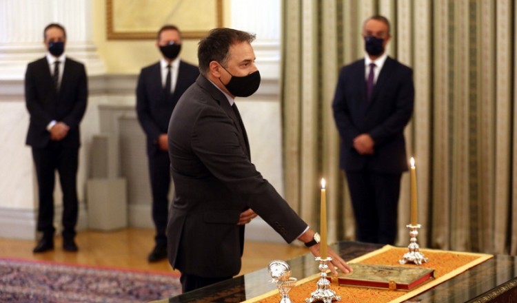 Θεόδωρος Πελαγίδης: Ορκίστηκε υποδιοικητής της Τράπεζας της Ελλάδος