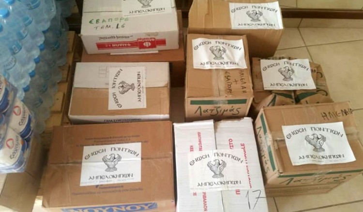 Βοήθεια στην Καρδίτσα στέλνει ξανά η Ένωση Ποντίων Αμπελοκήπων