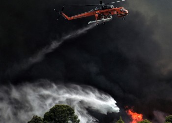 Φωτιά στην περιοχή Ξηρόκαμπος του Δήμου Αρχαίας Ολυμπίας