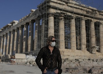 Ο Μίκι Ρουρκ στην Ακρόπολη