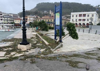Κυκλώνας «Ιανός»: Μεγάλες καταστροφές σε Ιθάκη, Ζάκυνθο και Κεφαλονιά (βίντεο)