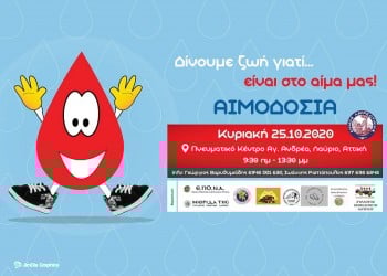 20ή αιμοδοσία της ΕΠΟΝΑ - Cover Image