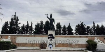 Βεβήλωσαν το μνημείο του Λεωνίδα στις Θερμοπύλες (φωτο)