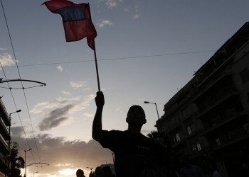 Μηχανοκίνητη πορεία διαμαρτυρίας Αρμενίων στη Θεσσαλονίκη