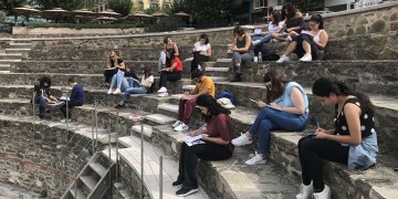 Θεσσαλονίκη: Μάθημα στα... έδρανα της Αρχαίας Αγοράς