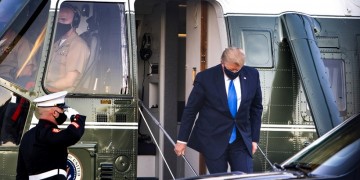 Στο νοσοκομείο ο Τραμπ με ήπια συμπτώματα κορονοϊού – Ανήκει σε ομάδα υψηλού κινδύνου (βίντεο)