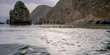 Ρωσία: Στρώμα ρύπων μήκους 40 χλμ επιπλέει στον ωκεανό