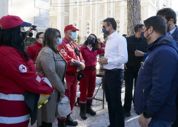 Μητσοτάκης: Χρέος μας να σταθούμε δίπλα στη Σάμο (βίντεο)