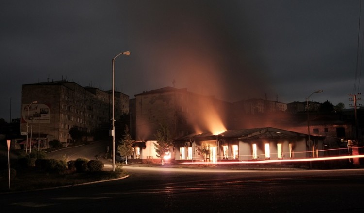 Σειρά εκρήξεων στην πρωτεύουσα του Ναγκόρνο Καραμπάχ
