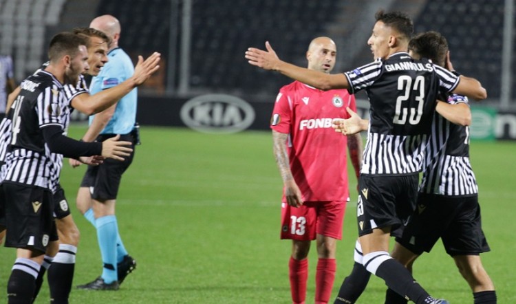 Europa League: ΠΑΟΚ-Ομόνοια 1-1 στην Τούμπα