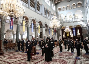 Παρουσία Σακελλαροπούλου η επίσημη δοξολογία στον Άγιο Δημήτριο Θεσσαλονίκης