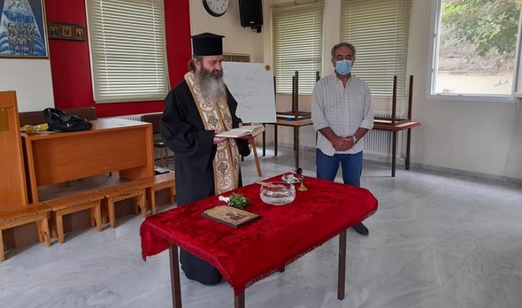 Αγιασμός με μέτρα στην «Παναγία Σουμελά» Κατερίνης