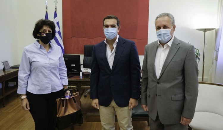 Συνάντηση του Αλέξη Τσίπρα με το προεδρείο της Αρμενικής Εθνικής Επιτροπής Ελλάδος