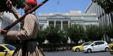 Το κτήριο του υπουργείου Εξωτερικών (φωτ.: ΑΠΕ-ΜΠΕ / Αλέξανδρος Βλάχος)