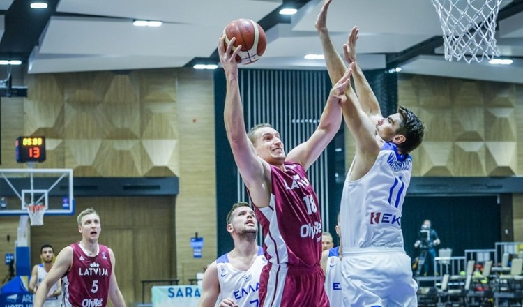 Ελλάδα-Λετονία 66-77: Κατώτερη των περιστάσεων η Εθνική