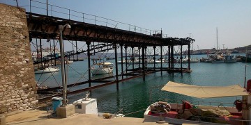 Αναστηλώνεται το μνημείο της Γαλλικής Σκάλας στο Λαύριο