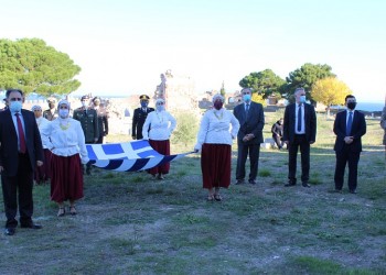 Τιμήθηκε η 108η επέτειος της απελευθέρωσης της Μυτιλήνης από τον Οθωμανικό ζυγό