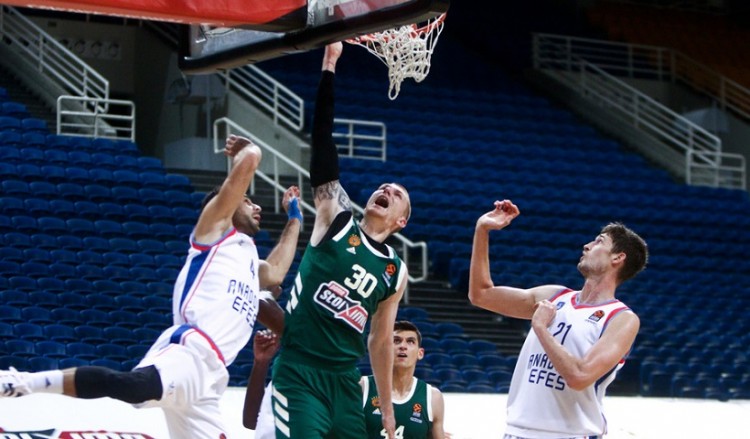 Euroleague: Παναθηναϊκός - Anadolu Efes 77-80